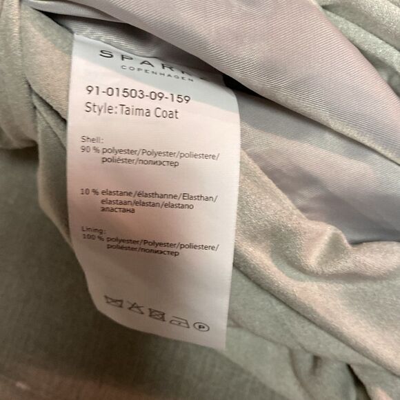 - #100 ANTHROPOLOGIE SPARKZ COPPENHAGEN loose fit coat - Picture 10 of 10